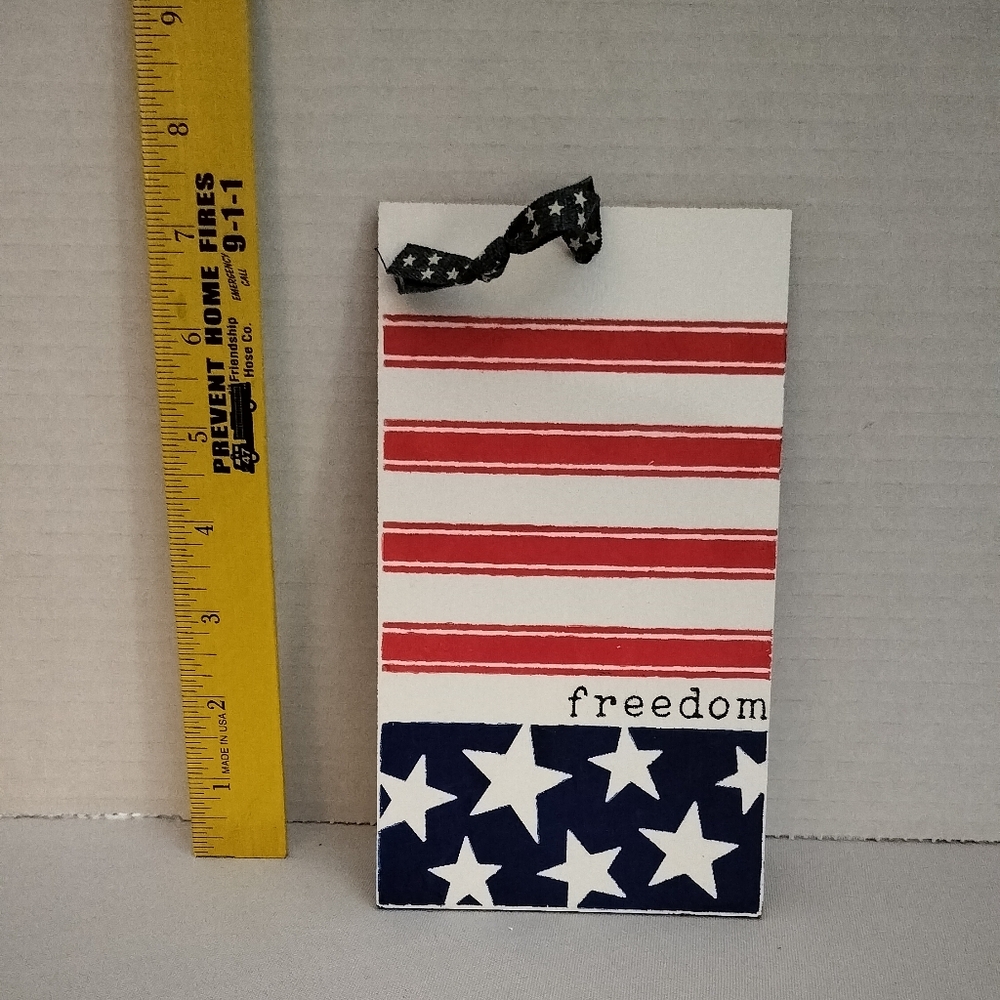Chalk Couture Flag sign